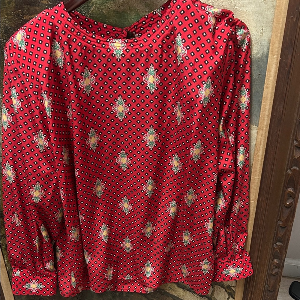 EVAN PICONE Patterned Women's Top.